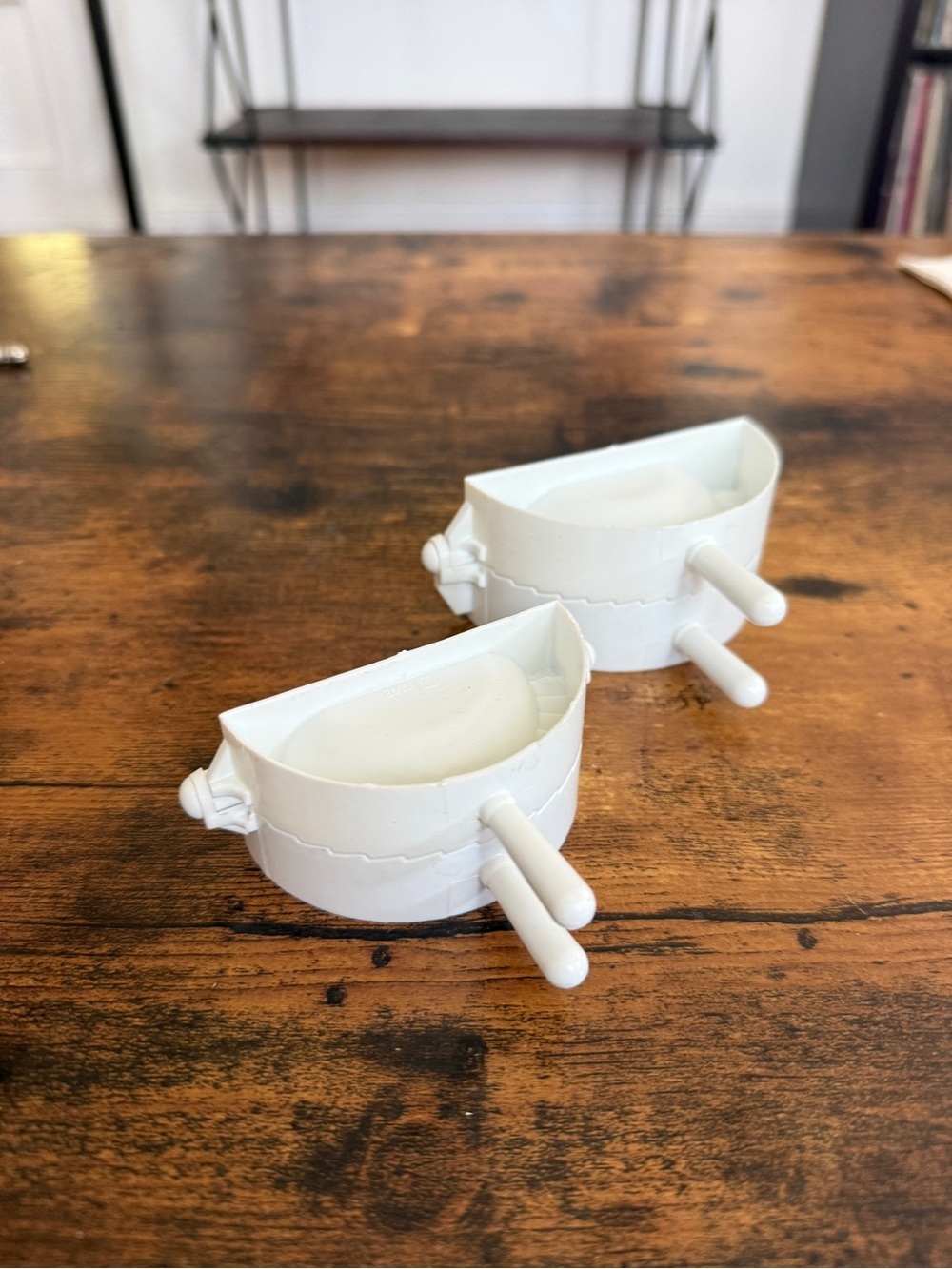 generic white plastic dumpling and empanada presses